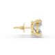 4 Prong Solitaire Earrings