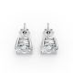 4 Prong Solitaire Earrings