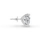 3 Prong Solitaire Earrings