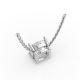 4 Prong Solitaire Pendant