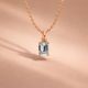 4 Prong Solitaire Pendant