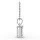 4 Prong Solitaire Pendant