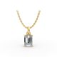 4 Prong Solitaire Pendant