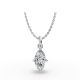 4 Prong Solitaire Pendant