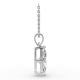 4 Prong Solitaire Pendant