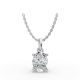 4 Prong Solitaire Pendant
