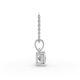 4 Prong Solitaire Pendant