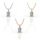 4 Prong Solitaire Pendant