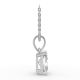 4 Prong Solitaire Pendant