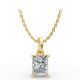 4 Prong Solitaire Pendant