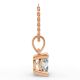4 Prong Solitaire Pendant