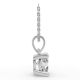 4 Prong Solitaire Pendant