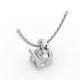 4 Prong Solitaire Pendant