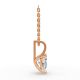 3 Prong Solitaire Pendant