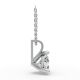 3 Prong Solitaire Pendant