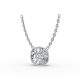 Bezel Set Solitaire Pendant