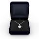 Bezel Set Solitaire Pendant