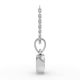 Bezel Set Solitaire Pendant