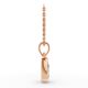 Bezel Set Solitaire Pendant