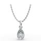 Bezel Set Solitaire Pendant