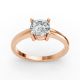 4 Prong Solitaire Ring