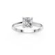 4 Prong Solitaire Ring