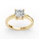 4 Prong Solitaire Ring