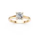 4 Prong Solitaire Ring
