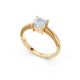 4 Prong Solitaire Ring