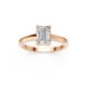 4 Prong Solitaire Ring