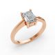 4 Prong Solitaire Ring
