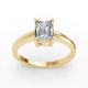 4 Prong Solitaire Ring