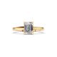 4 Prong Solitaire Ring