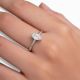 4 Prong Solitaire Ring