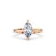 4 Prong Solitaire Ring