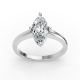 4 Prong Solitaire Ring