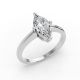 4 Prong Solitaire Ring