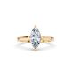 4 Prong Solitaire Ring