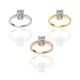 4 Prong Solitaire Ring