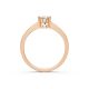 4 Prong Solitaire Ring
