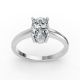 4 Prong Solitaire Ring