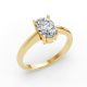 4 Prong Solitaire Ring