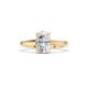4 Prong Solitaire Ring