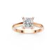 4 Prong Solitaire Ring
