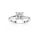 4 Prong Solitaire Ring