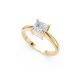 4 Prong Solitaire Ring
