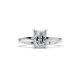 4 Prong Solitaire Ring