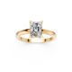 4 Prong Solitaire Ring