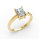 4 Prong Solitaire Ring