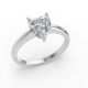 3 Prong Solitaire Ring